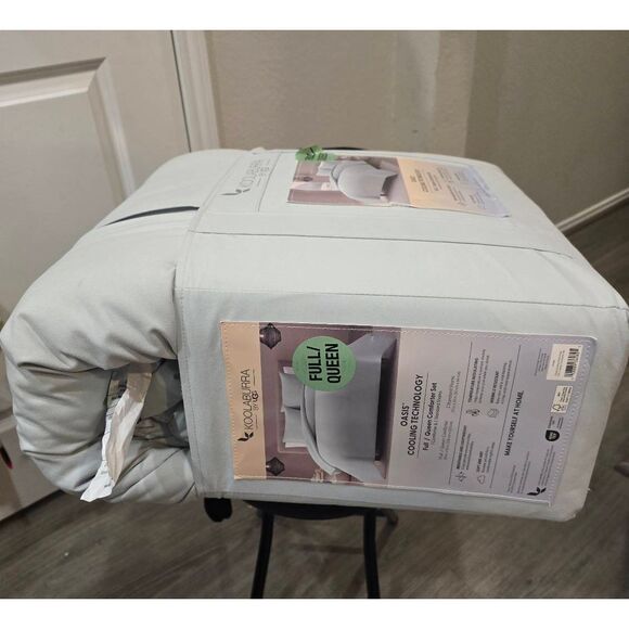 Koolaburra By Ugg Oasis Cooling Technology Full/Queen Comforter Set- Mercury - Picture 5 of 6